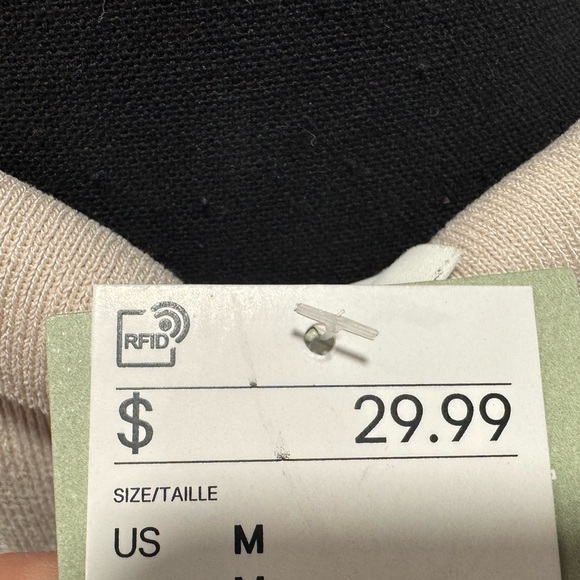 H&M Ribbed Knit Dress- Beige Color - Picture 4 of 4